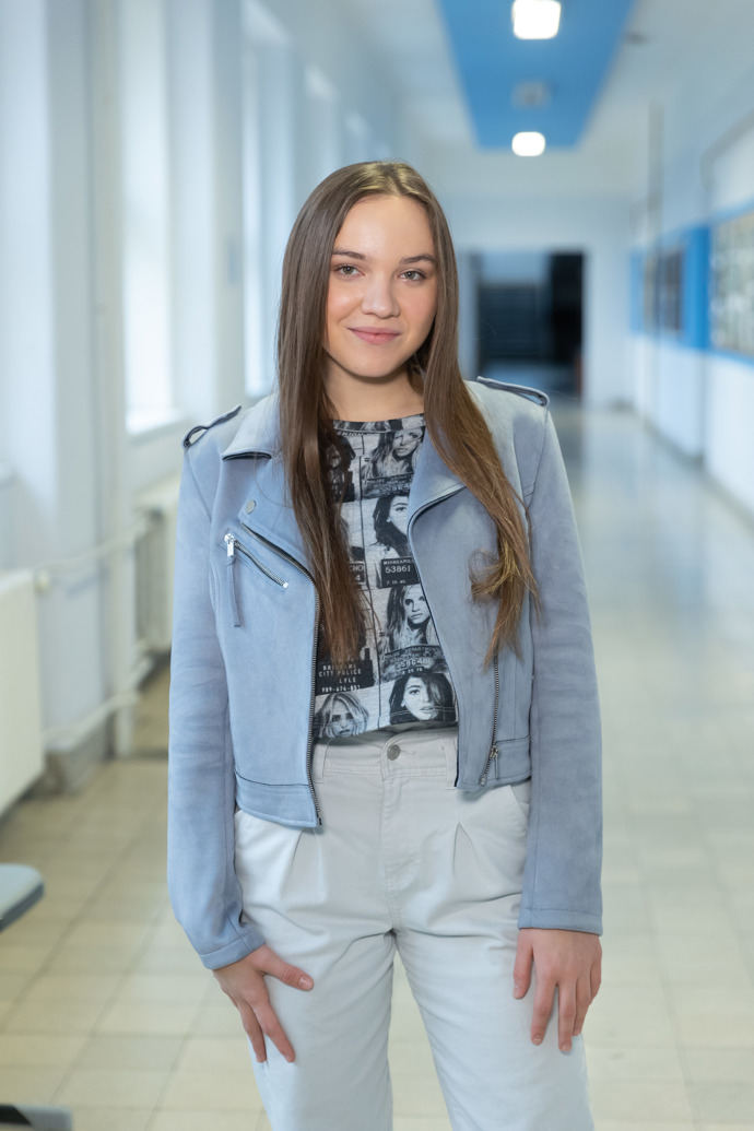 Kateřina Ujfaluši jako Žofie Dušková v nekonečném seriálu Ulice
