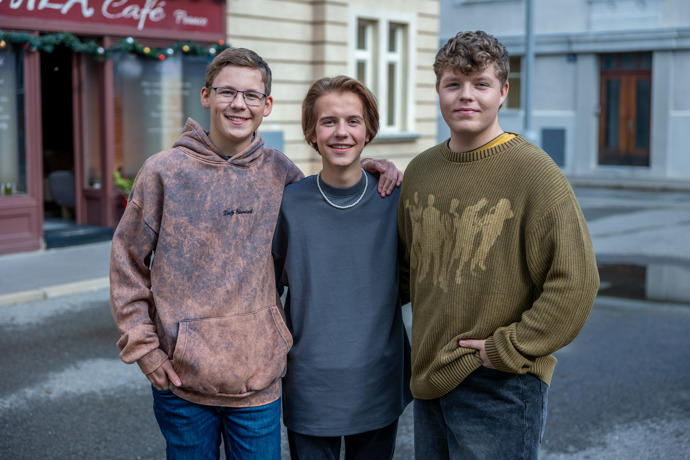 Petr Komínek v roli Martina Koldy v nekonečném seriálu Ulice
Petr Komínek v roli Martina Koldy v nekonečném seriálu Ulice