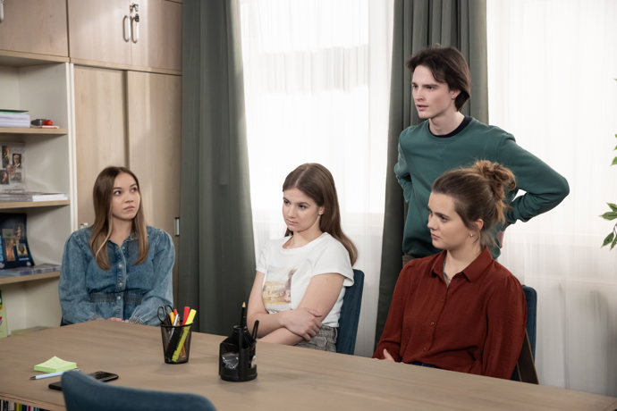 Kateřina Ujfaluši jako Žofie Dušková v nekonečném seriálu Ulice
