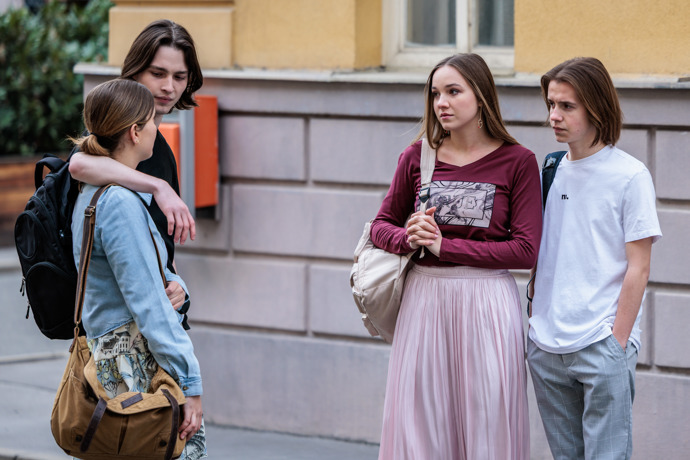 Kateřina Ujfaluši jako Žofie Dušková v nekonečném seriálu Ulice
