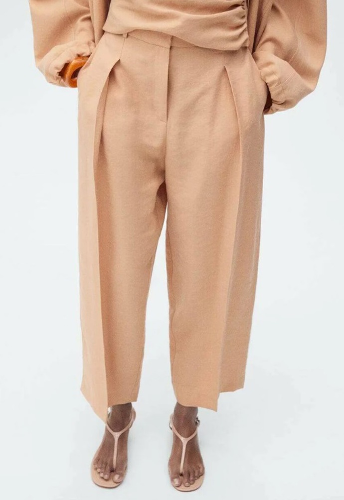 Elegantní letní kalhoty, Mango, 899 Kč

