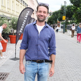 Václav na letošním filmovém festivalu ve Varech
