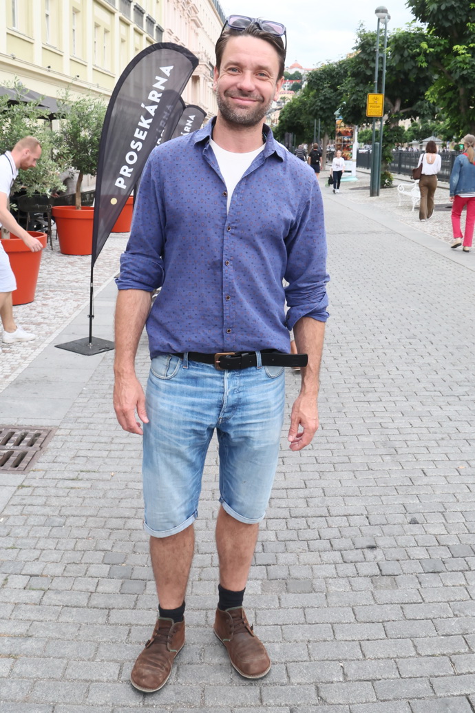 Václav na letošním filmovém festivalu ve Varech

