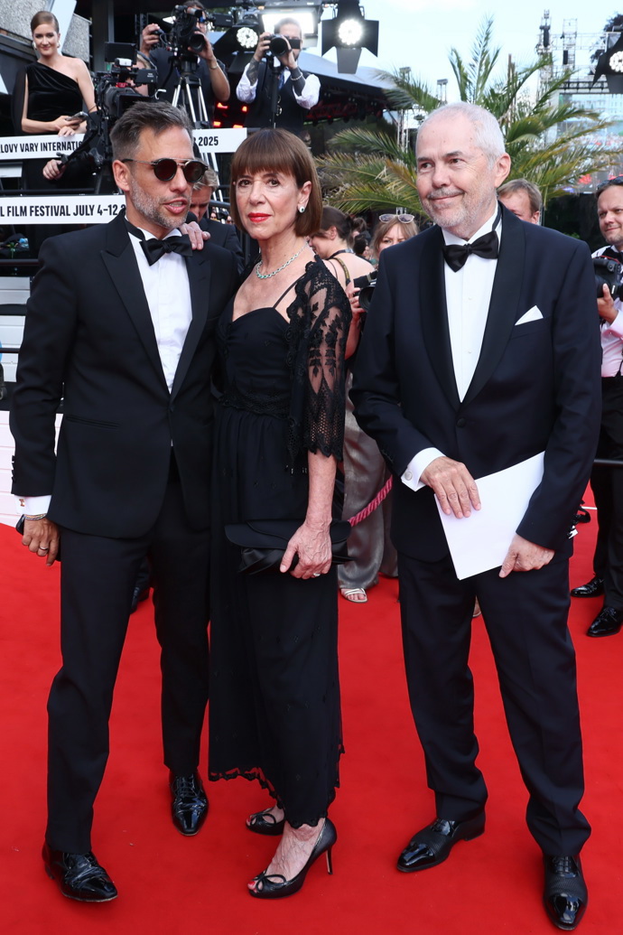Janek Bartoška, Andrea Bartošková a Marek Eben
