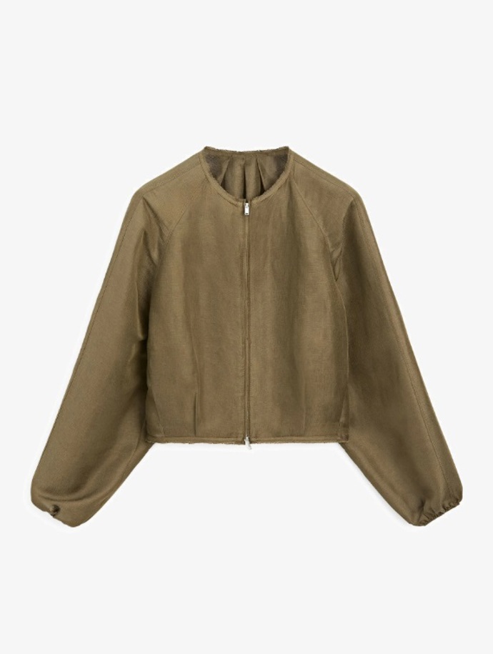 Přírodní bomber, Massimo Dutti, 3 299 Kč
