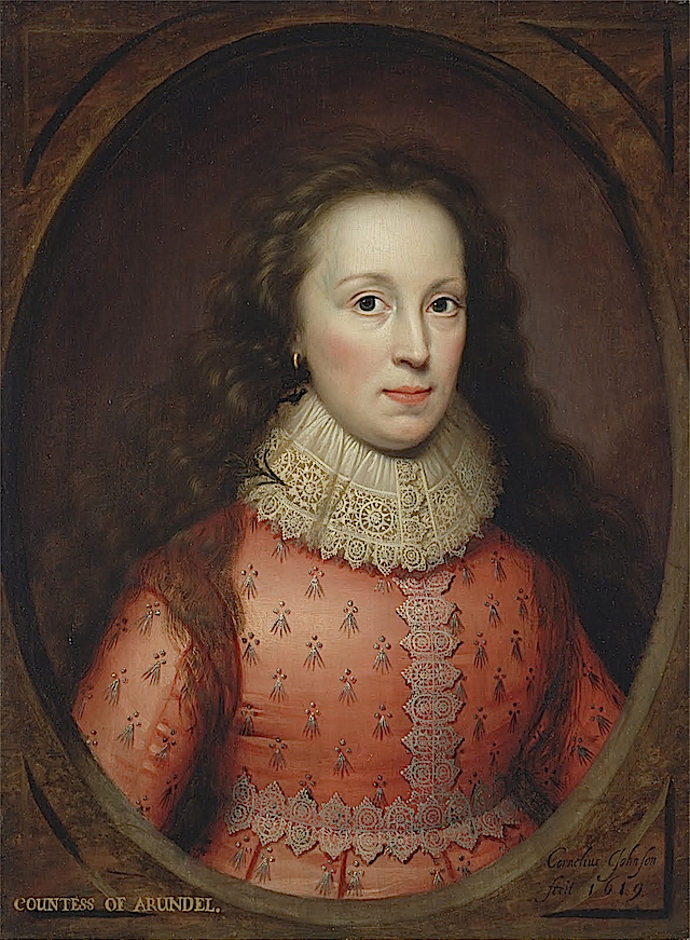 Ideál krásy ze 17. století

Anglo-nizozemský malíř portrétů Cornelis Janssens van Ceulen znázornil ve svém díle Alatheu Howard, hraběnku z Arundelu. Obraz pocházející z roku 1619 dokonale ukazuje, jak měla tehdejší dáma vypadat, aby ji ostatní považovali za krásnou. Bílý make-up značí její aristokraticky původ. Obočí má přirozené, rty a tváře jsou jemně namalované.
