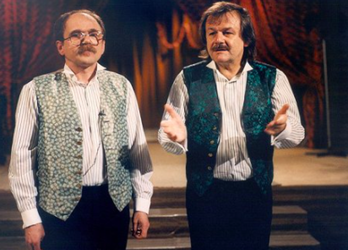 Duo Šíp a Uhlíř bylo diváky velmi oblíbené
Duo Šíp a Uhlíř bylo diváky velmi oblíbené