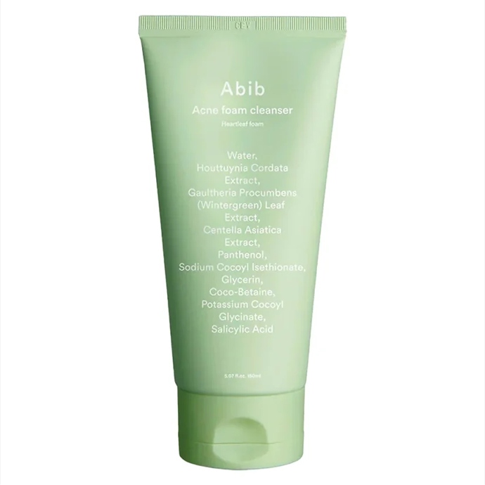 Čisticí pěna Acne Foam Cleanser Heartleaf Foam, Abib, 349 Kč
Čisticí pěna Acne Foam Cleanser Heartleaf Foam, Abib, 349 Kč