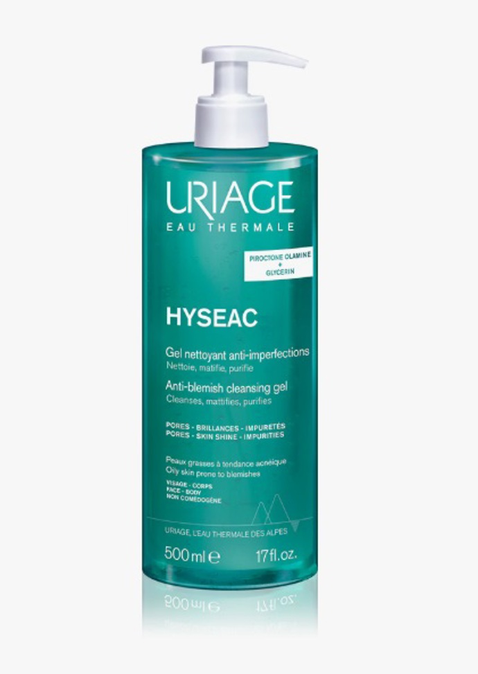 Jemný čisticí gel na obličej a tělo, Uriage, 477 Kč
