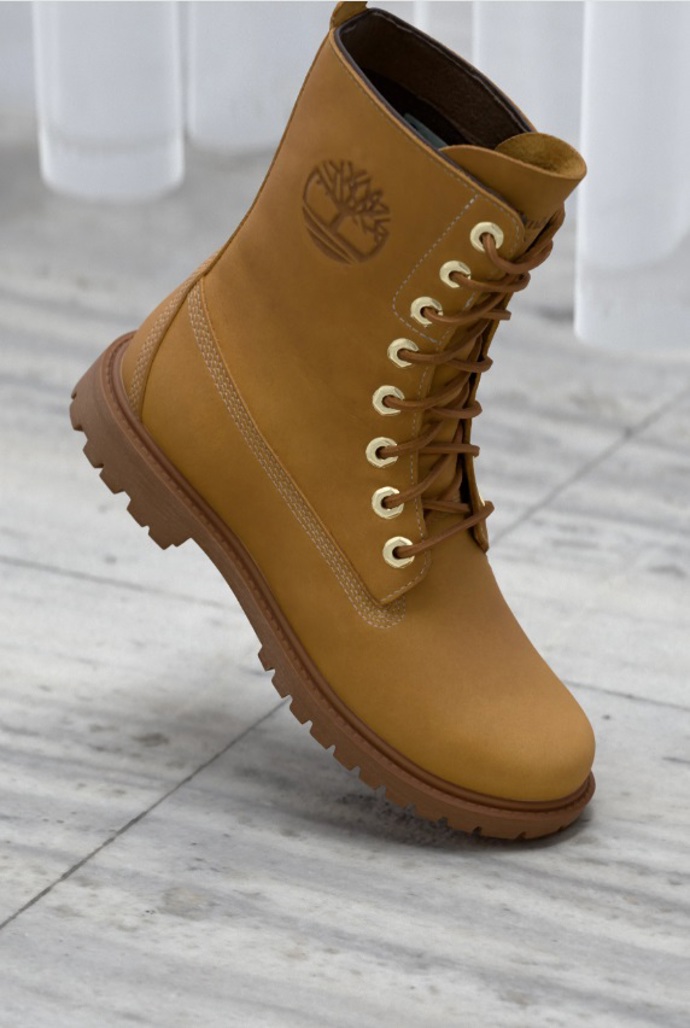 Vysoké farmářky, Timberland, 4 800 Kč

