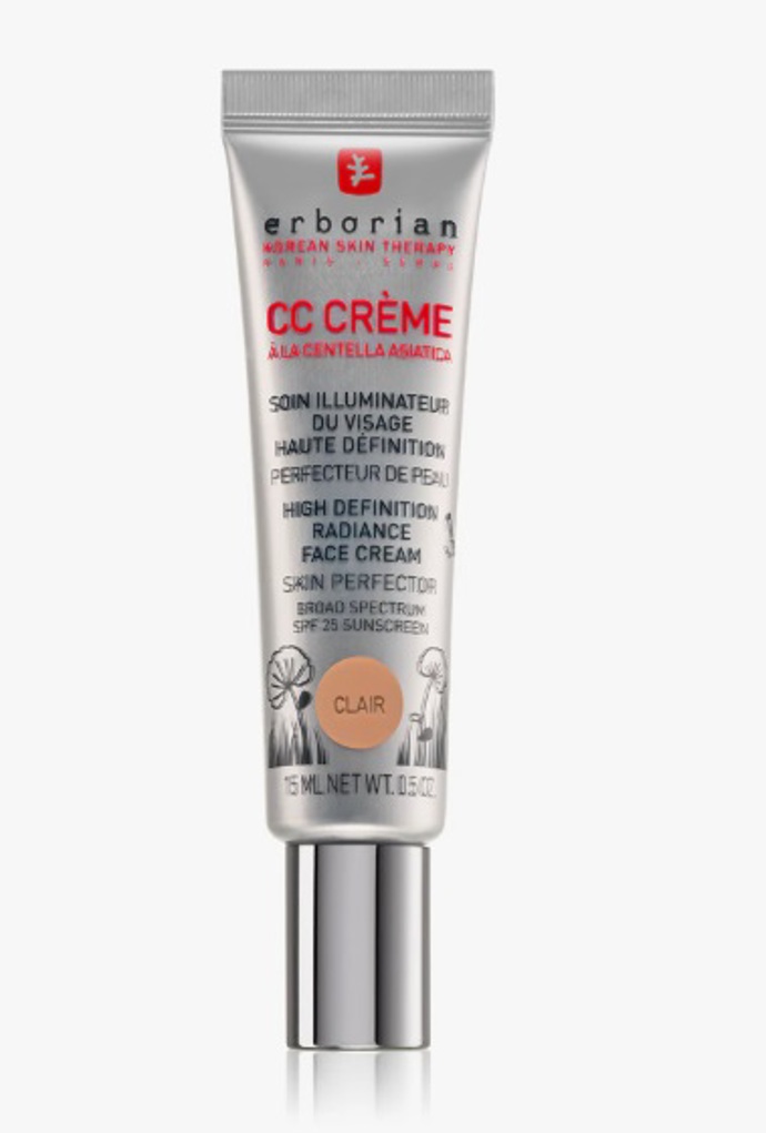 Rozjasňující krém pro jednotný tón pleti SPF 25 malé balení, Erborian, 642 Kč
