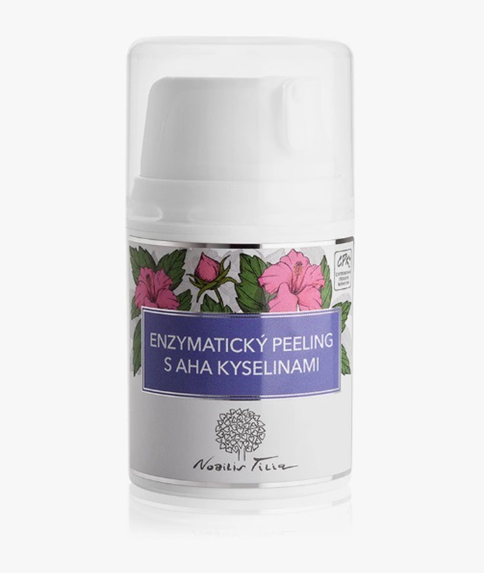 Jemný peeling pro rozjasnění pleti, Nobilis Tilia, 272 Kč
