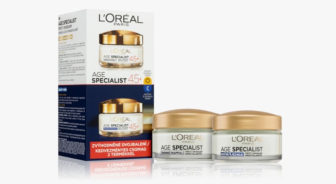 Výhodné balení krémů pro zralou pleť, L’Oréal Paris, 380 Kč
