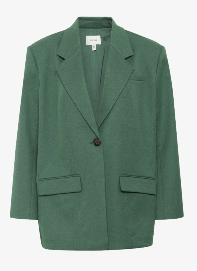 Zelený oversized blejzr, Gestuz, 6 240 Kč
