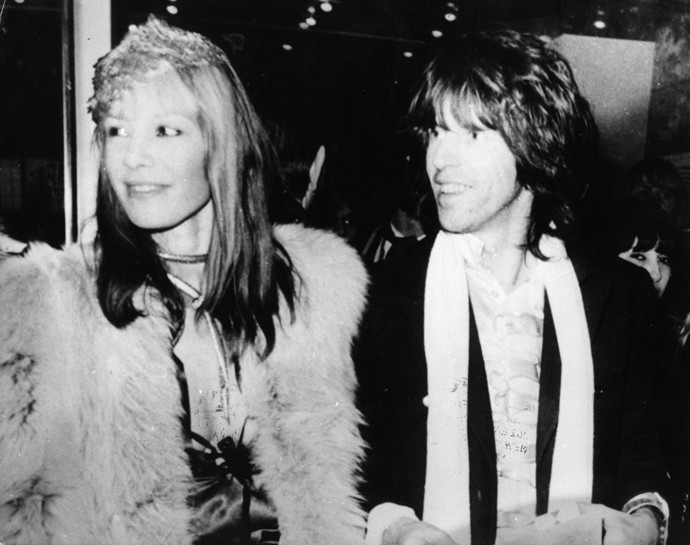 Anita Pallenberg s Keithem Richardsem
