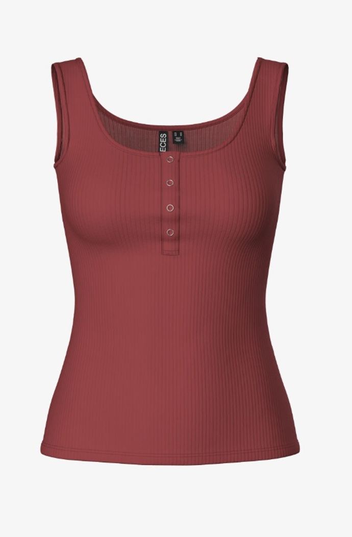 Tílko s knoflíky, Pieces, 360 Kč
