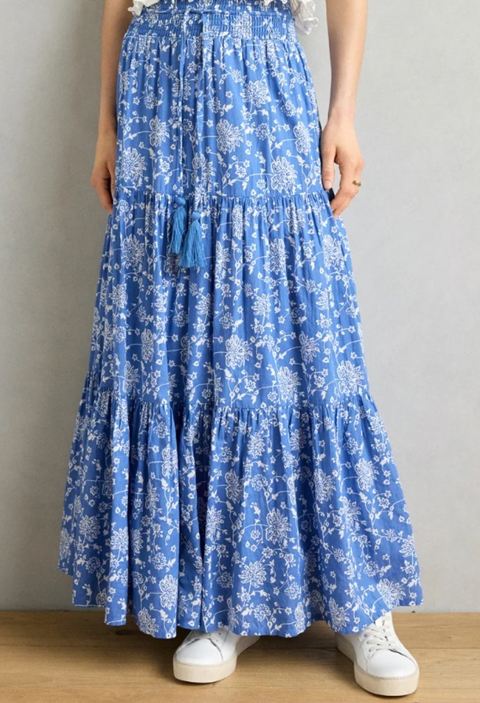 Vzorovaná maxi sukně, Lollys Laundry, 2 483 Kč
