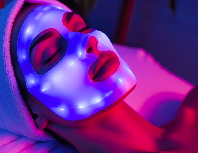 Na trhu se objevují futuristicky vypadající přístroje, které pomocí červeného světla slibují obnovu vlasových folikulů.
