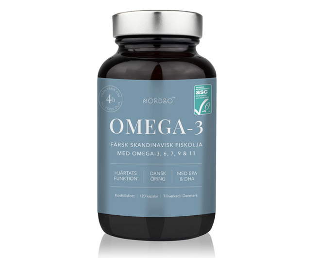 Rybí olej z čerstvých ryb vám přináší kapsle Nordbo Omega-3 Scandinavian Trout Oil. Tento čistý, plnospektrální olej z dánského pstruha obsahuje omega-3, 6, 7, 9 a 11, EPA a DHA, které přispívají k normální činnosti srdce. Navíc jsou výrobou zužitkovány ty části ryb, které se obvykle vyhazují. 489 Kč
