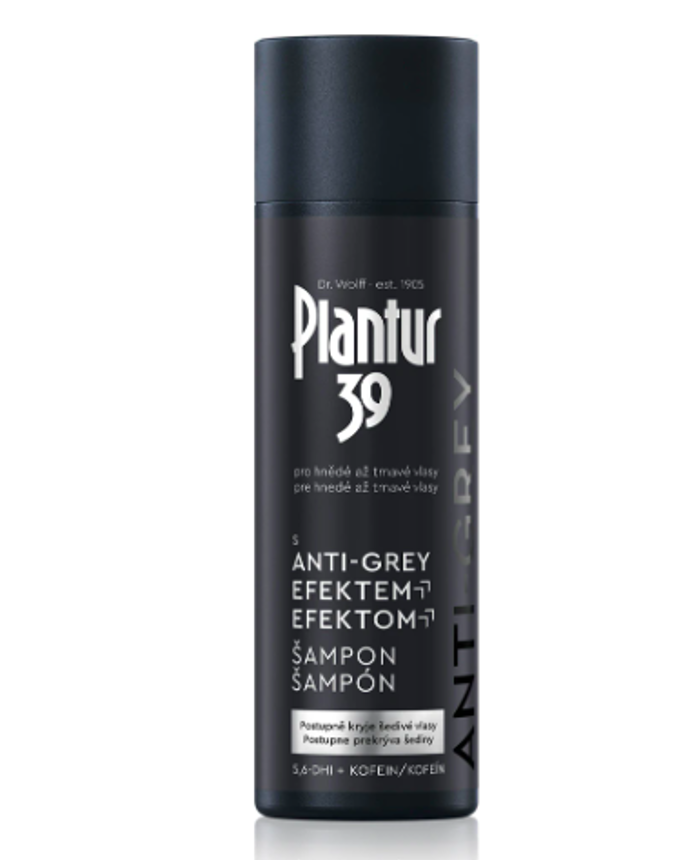Šampon proti šedivění vlasů, Plantur, 433 Kč
Šampon proti šedivění vlasů, Plantur, 433 Kč