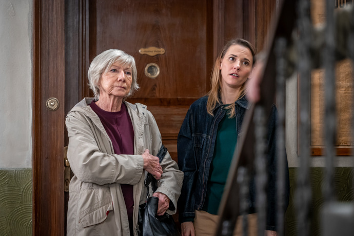 Šárka Krausová (roz. Vaculíková) v roli Adriany v seriálu Ulice
