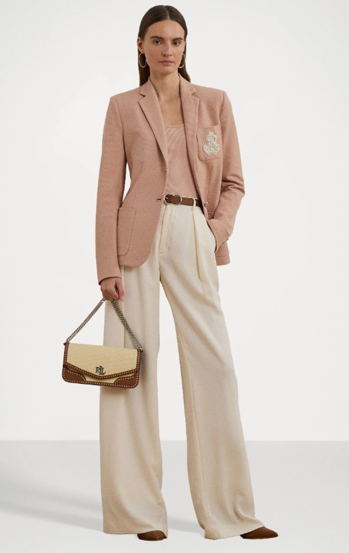 Luxusní sako s výšivkou, Ralph Lauren, 7 400 Kč
