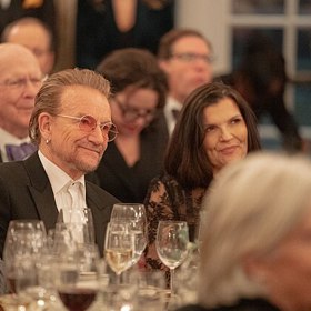 Bono a Ali Hewson

