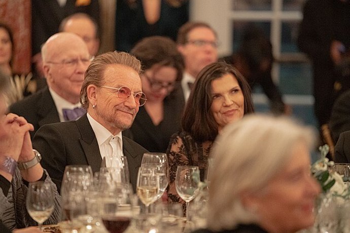 Bono a Ali Hewson
