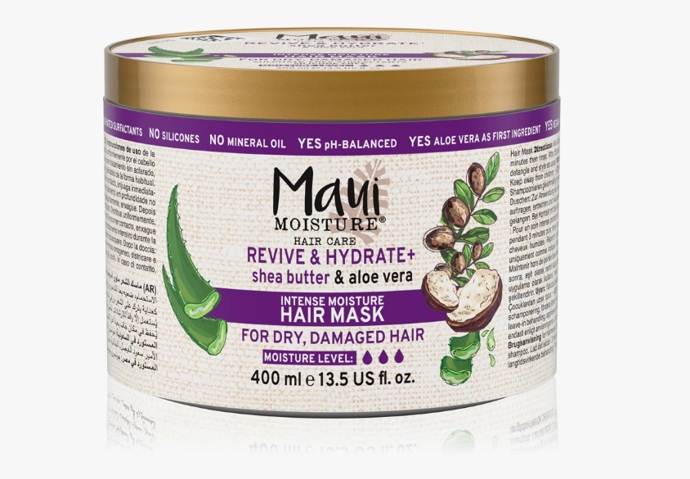 Hydratační a vyživující maska na vlasy, Maui Moisture, 222 Kč
