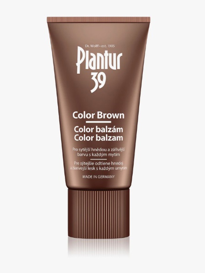 Kofeinový balzám pro hnědé odstíny vlasů, Plantur, 233 Kč
