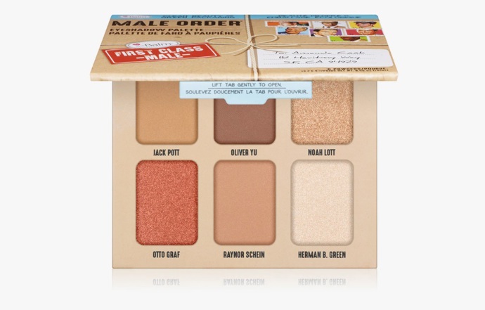 Paletka očních stínů v meruňkových tónech, TheBalm, 631 Kč
