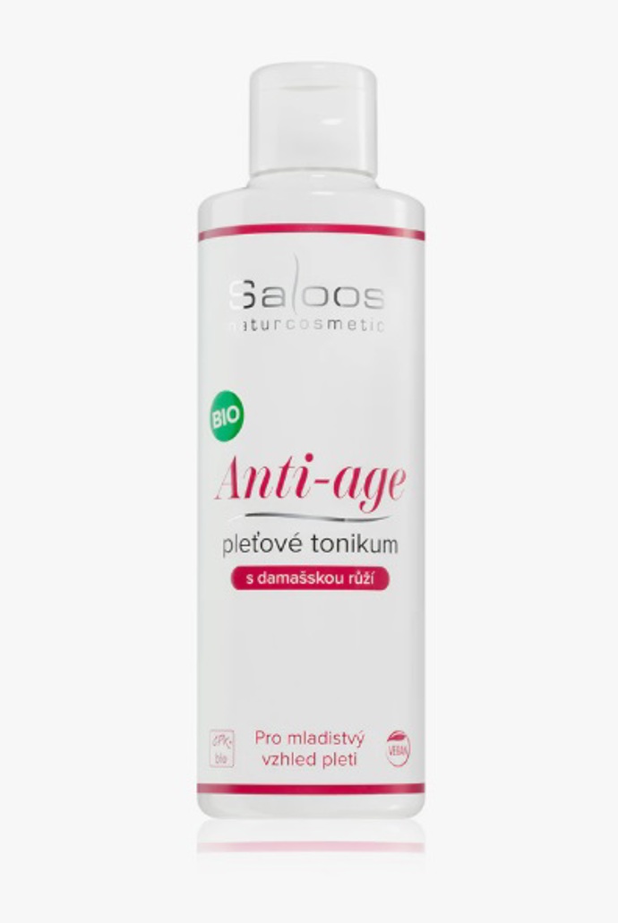 Anti-Age vyhlazující tonikum pro mladistvý vzhled, Saloos, 208 Kč
