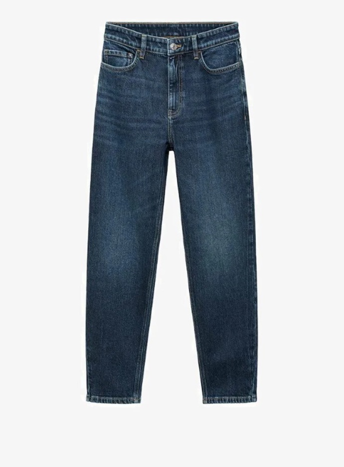 Indigo mom džíny, Mango, 899 Kč
