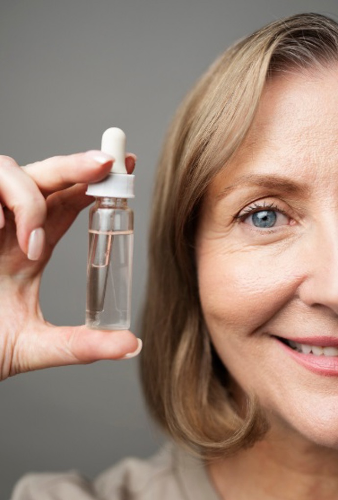 Pleťová anti-age séra pronikají hluboko do pokožky a dodávají jí všechny důležité látky pro hydrataci a sjednocení pleti. 

