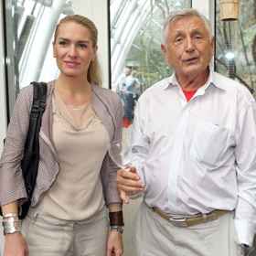 Jiří se svou ženou Olgou
