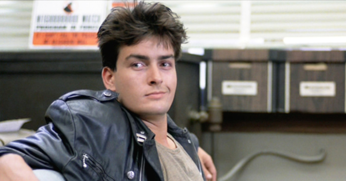 Charlie Sheen coby muž s tygří krví
Charlie Sheen coby muž s tygří krví