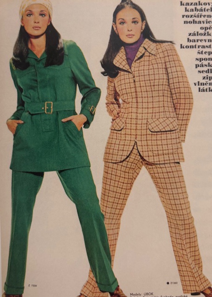 Nový styl kalhotového oblečení – ÚBOK, 1969
Nový styl kalhotového oblečení – ÚBOK, 1969