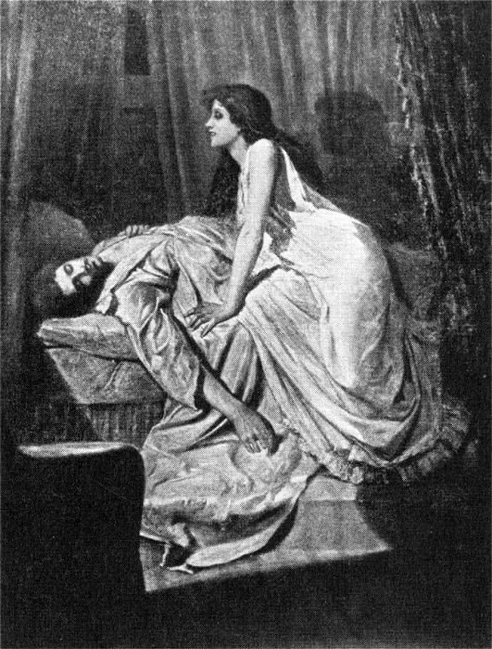 Fascinace upíry pokračovala i dávno po dekretu, který vydala Marie Terezie. Také malíři se snažili upíří hysterii ve svých dílech zachytit. Britský aristokrat a profesionální malíř Philip Burne-Jones namaloval obraz zvaný The Vampire. Pochází z roku 1897 a ukazuje, že upíří tematika se těšila pozornosti také ve viktoriánské éře a edvardovském období.
