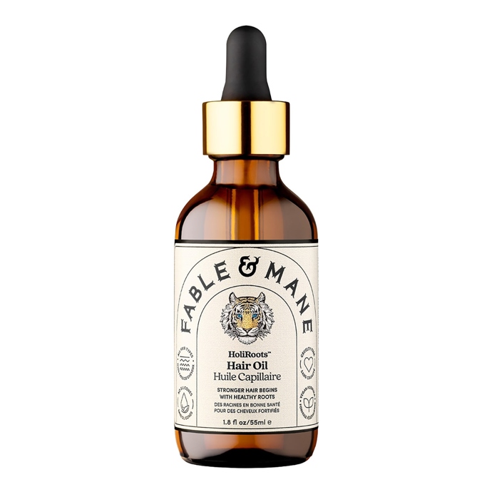Posilující olej na vlasy HoliRoots™ Hair Oil. , Fable & Mane, 830 Kč
Posilující olej na vlasy HoliRoots™ Hair Oil. , Fable & Mane, 830 Kč
