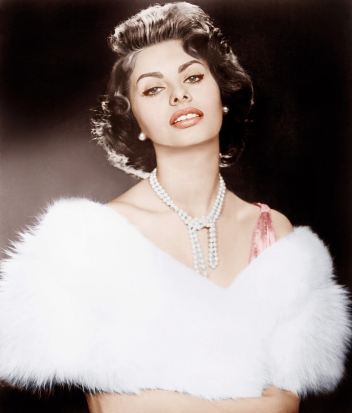 Sophia Loren v roce 1957.
Sophia Loren v roce 1957.