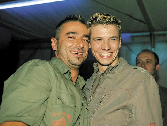 Tony Jalovec s Martinem Hranáčem
