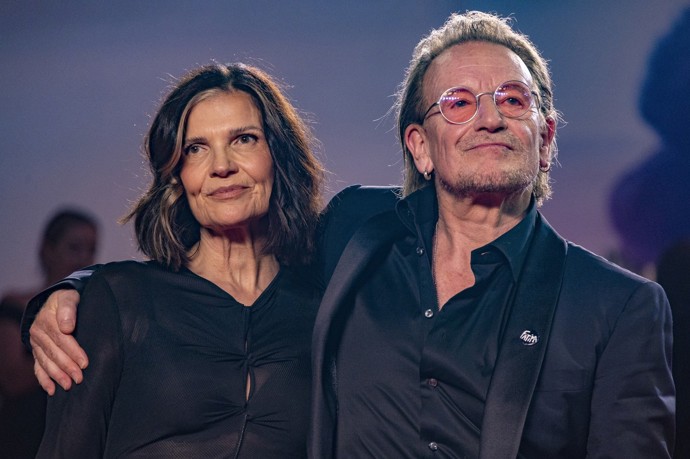 Bono a Ali Hewson
