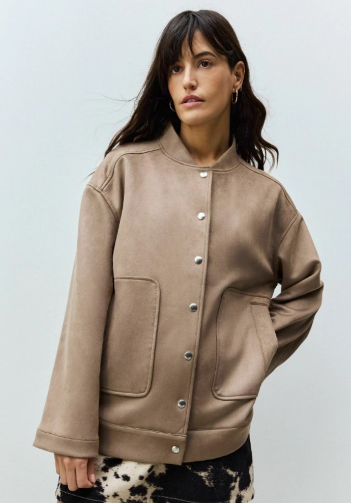 Oversized elegantní bomber, Next, 1 000 Kč
