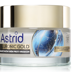 Noční zpevňující krém Hyaluronic Gold, Astrid (299 Kč)

Podpoří přirozené kožní funkce, pomůže udržet pleť hydratovanou a v rovnováze a přispěje k celkově zdravějšímu vzhledu.
