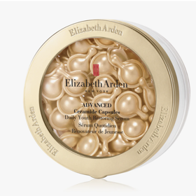 Hydratační a vyživující sérum v kapslích Ceramide Advanced Ceramide, Elizabeth Arden, 2350 Kč

Pleťové sérum v kapslích Elizabeth Arden Ceramide Daily Youth Restoring Serum napomáhá redukovat vrásky, revitalizuje pleť a zanechává ji nádherně rozzářenou a hebkou. Dopřejte si tuto luxusní péči a vaše pleť se vám mnohonásobně odvděčí.
