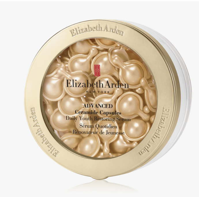 Hydratační a vyživující sérum v kapslích Ceramide Advanced Ceramide, Elizabeth Arden, 2350 Kč

Pleťové sérum v kapslích Elizabeth Arden Ceramide Daily Youth Restoring Serum napomáhá redukovat vrásky, revitalizuje pleť a zanechává ji nádherně rozzářenou a hebkou. Dopřejte si tuto luxusní péči a vaše pleť se vám mnohonásobně odvděčí.
