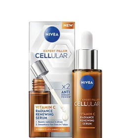 Rozjasňující sérum s vitamínem C, Nivea, 498 Kč
