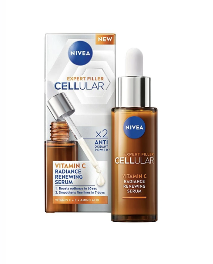 Rozjasňující sérum s vitamínem C, Nivea, 498 Kč

