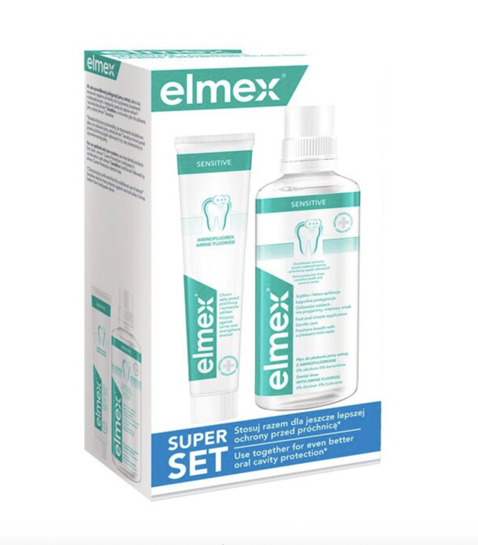 Elmex Sensitive Plus, ústní voda, 159 Kč
Elmex Sensitive Plus, ústní voda, 159 Kč
