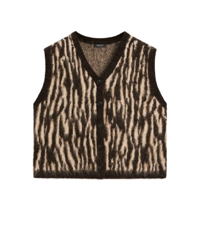 Pletená vesta, Massimo Dutti, 2 399 Kč
